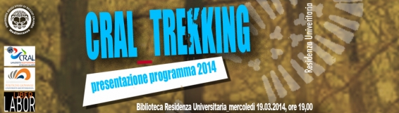 CRAL_Trekking. Presentazione programma 2014