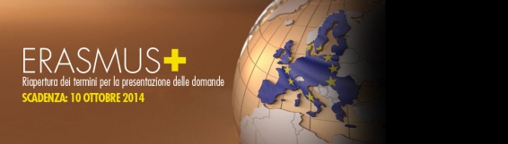 Riapertura bando Erasmus+ 2014/2015 - Secondo semestre