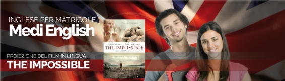 13 dicembre The Impossible - Proiezione in Aula Magna - Medi English: il film di Juan Antonio Bayona con Naomi Watts ed Ewan McGregor
