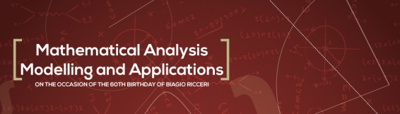 5 giugno Giornata di studio Mathematical Analysis Methods and Applications