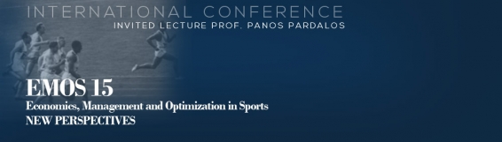 EMOS 15: Economics, Management and Optimization in Sports NEW PERSPECTIVES
