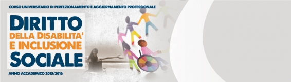 Diritto della disabilità ed inclusione sociale - Corso di perfezionamento ed aggiornamento professionale