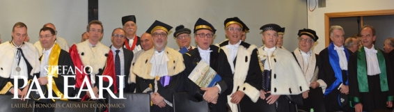 11 marzo Cerimonia di conferimento della laurea honoris causa a Stefano Paleari