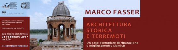 28 febbraio Seminario di studi Architettura storica e terremoti