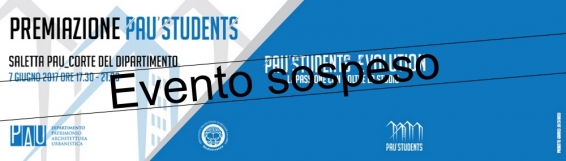 SOSPESO: Il PAU premia lAssociazione studentesca PAUSTUDENTS