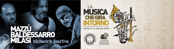 14 marzo E(c)lettic Jazz Trio in concerto