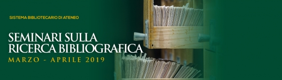 Marzo-Aprile Seminari sulla ricerca bibliografica*