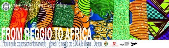 16 maggio From Reggio to Africa